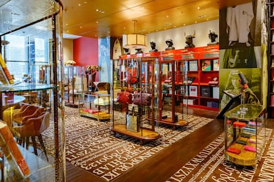 Maison Assouline is packed with impressive displays. Courtesy Assouline