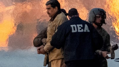 Captured Venezuelan President Nicolas Maduro arrives in New York for his first court hearing. Reuters