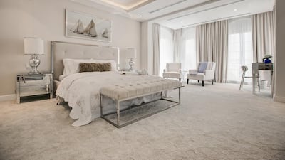 The villa also includes two en suite bedrooms, a guest powder room, a laundry room and a maid’s room. Courtesy Luxhabitat