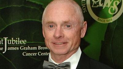 Jockey Chris McCarron rode Tamayaz to a fifth place finish at the first running of the Dubai World Cup in 1996. Jeff Gentner / Getty Images