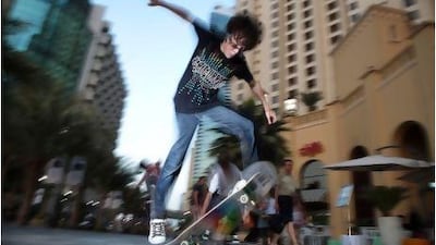 Jumeirah Beach Walk has become a lively spot for local residents as well as a destination for shopping and dining.