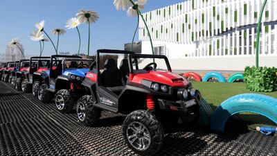 Children will be able to drive buggies in designated areas. Chris Whiteoak / The National