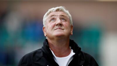 Steve Bruce has left Newcastle United by mutual consent. PA