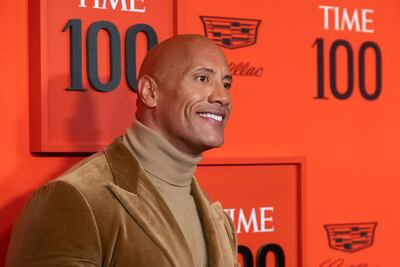 Dwayne 'The Rock' Johnson was a wrestler for eight years before moving into films. AP