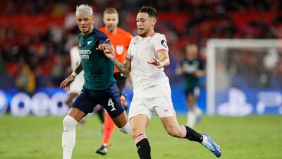 Put himself about and left a bit on Saka in the first half. Aerial presence gave his side a threat and an outlet. Sliced late chance wide. EPA