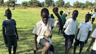 Dubai Cares has helped schools like Alemere primary school in Amolatar, Uganda, whose grounds are pictured here, to make it more accessible for children with special needs. Roberta Pennington / The National