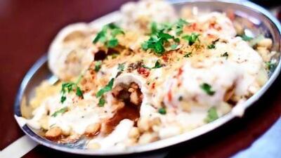 Dahi puri. Courtesy ILiveinaFryingPan.com