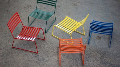 The Local Industries team's pieces are named after the artisans who made them. These are Mike lounge chairsCourtesy Local Industries