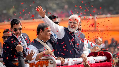 Indian Prime Minister Narendra Modi will attend the World Governments Summit next week. AP