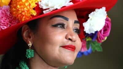 The looks are getting more and more colourful by the minute. Getty Images