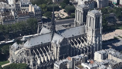The Notre-Dame Cathedral on the Ile de la Cite. AFP