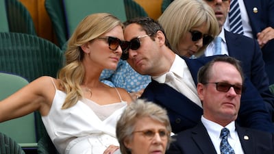 Actor Jude Law and his wife Phillipa Coan. Getty