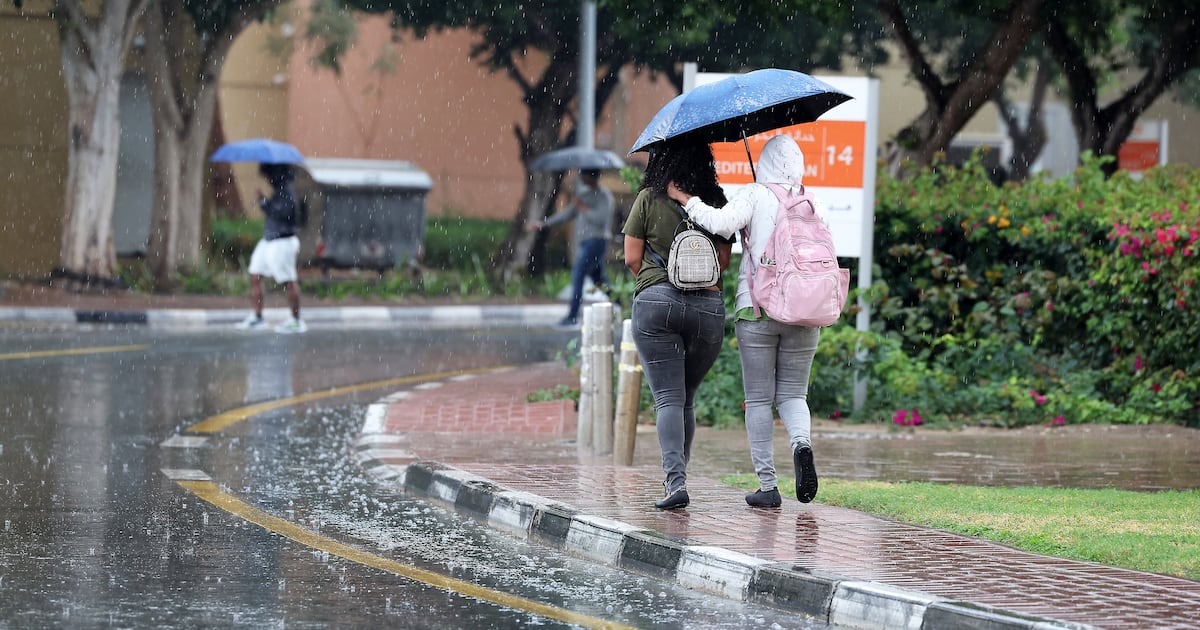 Whather Raining UAE weather: Rain alert for eastern emirates | The National