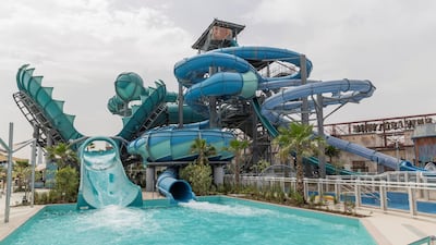 The end point for two of the main slides. Antonie Robertson / The National