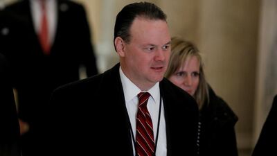 Rick Dearborn, White House Deputy Chief of Staff for Legislative Affairs. Reuters