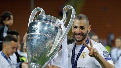 Karim Benzema won the Uefa Champions League on Saturday but will not feature for France at Euro 2016/ Manu Fernandez / AP Photo
