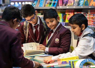 The UAE continues to support reading through national and regional initiatives. Victor Besa / The National