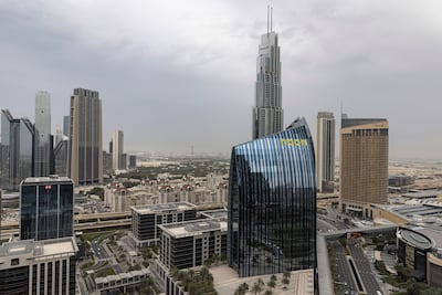 Dubai's Downtown and DIFC neighbourhoods are centres of Gulf trade. Antonie Robertson / The National