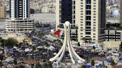 The Pearl Monument in Manama was the focal point for pro-reform protestors in March this year.