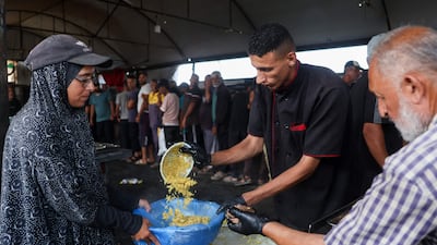 About 1.4 million people in Gaza face acute food insecurity, and hundreds of thousands depend on assistance. AFP