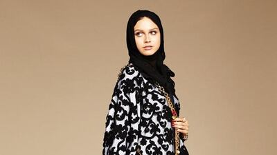 One of the new Dolce & Gabbana abayas. Courtesy: Dolce&Gabbana