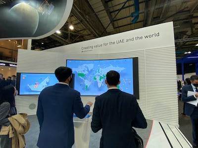 The UAE Cop26 Pavilion. Ashraf Helmi / The National