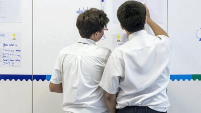 Some private school regulators have said no refunds will be given despite closures. Reem Mohammed / The National