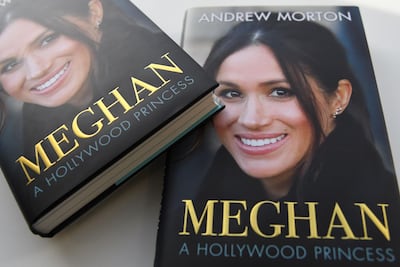 'Meghan, A Hollywood Princess' by author Andrew Morton will be released this Thursday