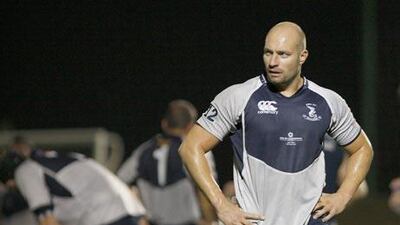 Rory Binder, the centre, will play for the Jebel Ali Dragons at the Dubai Rugby Sevens.