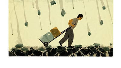 Illustration by Pep Montserrat for The National