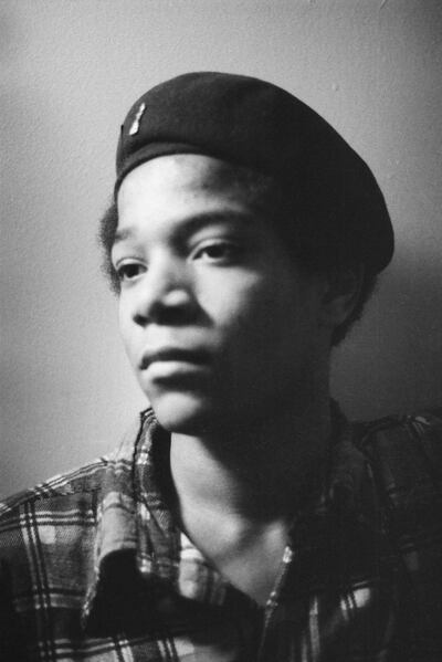 Basquiat as a teenager. Photo: Alamy