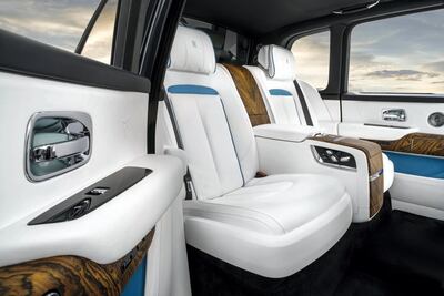 Whether you're a back-seat passenger or driver, the Rolls-Royce Cullinan is a pleasure to ride in. Courtesy Rolls-Royce Motor Cars Ltd.