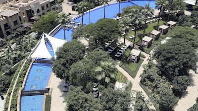 There are 16 room categories to choose from in this 220-room property, from deluxe rooms to suites, several of them offering views of the Burj Khalifa and The Dubai Fountain. Chris Whiteoak / The National