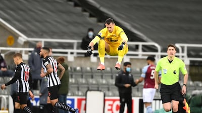 NEWCASTLE UNITED RATINGS: Martin Dubravka - 6, Made a decent save to deny Trezeguet and was decisive in a lot of his play. Getty