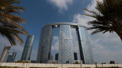 Gate Towers on Al Reem Island in Abu Dhabi. Landlords in Abu Dhabi have to give two months' notice of a rent rise in the emirate. Ravindranath K / The National