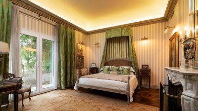 The grand three-bedroom villa has been renovated in a period stye from top to bottom. Courtesy Luxury Property