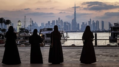 Large-scale urban developments in Dubai are part of a wider shift towards digitally connected and resilient smart cities across the Gulf. AFP