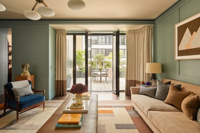 The interiors of 60 Curzon were created by acclaimed French artist and designer Thierry Despont, who also designed the flagship two-bedroom apartment. Photo: Verlee Evans