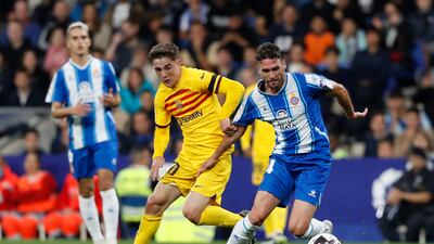 Gavi – 7. Played in more games this season than any other Barcelona player. Booked – when he didn’t appear to do anything - and will miss the next game against Real Sociedad at Camp Nou. EPA