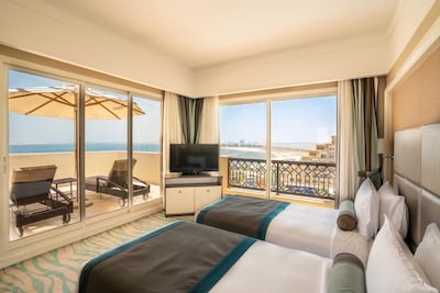 Rixos Bab Al Bahr in Ras Al Khaimah has availability over National Day holidays for anyone seeking an all-inclusive staycation. Courtesy Rixos Hotels