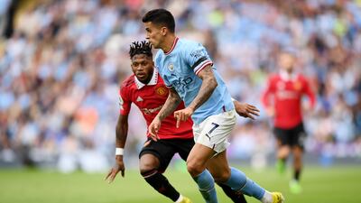 LB: Joao Cancelo (Manchester City). Until giving away a consolation penalty, Cancelo was excellent in the Manchester derby. Started the move for the opening goal and was comfortable on the left-flank. Switched to the right after Kyle Walker’s injury and continued his impressive performance. Getty