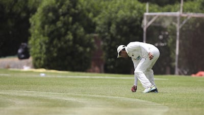 Sharjah and Dubai compete on Tuesday in the first match of the new National Under 19 cricket tournament. Lee Hoagland / The National