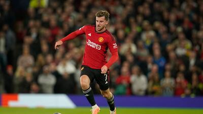 Ball to Hojlund split the Galatasaray defence on 20. Shot into the ground and over himself on 28. Another shot from a similar position was blocked by Hannibal on 44. Dragged a shot wide on 62. Effort but it’s still not happening for him. Or his team. AP