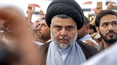 Iraqi populist cleric Moqtada Al Sadr. AFP