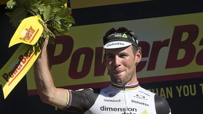 Mark Cavendish won four stages at this year's Tour de France but has withdrawn to ensure his preparation for the Olympic Games is not compromised. Peter Dejong / AP Photo