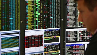 Regional tensions, an uncertain euro, the Ukraine situation and a looming Chinese property crash all worry investors. Carl Court / Getty Images