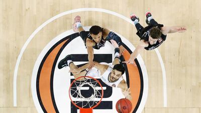 Action from the NBL match between the New Zealand Breakers and Melbourne United at the Spark Arena in Auckland, on Thursday, November 07. Getty
