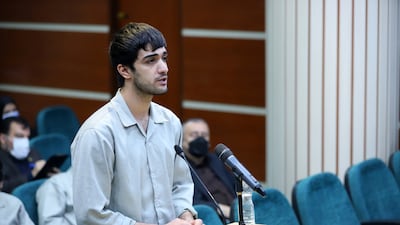 Mohammad Mehdi Karami was executed after a fast-track trial in Iran. AP