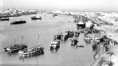 Dubai in 1969. By creating the right environment, its Rulers have been able to attract commercial activity from across the region and the world. AP Photo