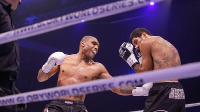 Alex Perreira, right vs Jason Wilnis. Wilnis won the fight. Victor Besa / The National